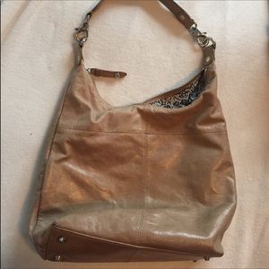 Large Hobo brand leather purse